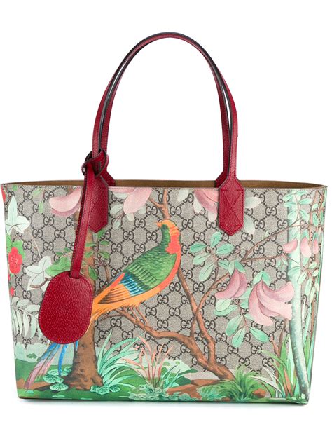 gucci garden tote|gucci zipper tote.